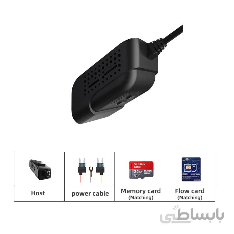 دوربین dashcam mini بدون مانیتور سیمکارتخور 4G مدل K15