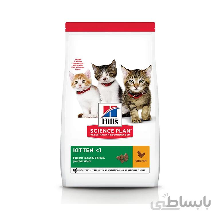 غذای خشک بچه گربه هیلز مدل کیتن | kitten با طعم مرغ ا Hill's® Science Diet® Kitten Chicken Recipe