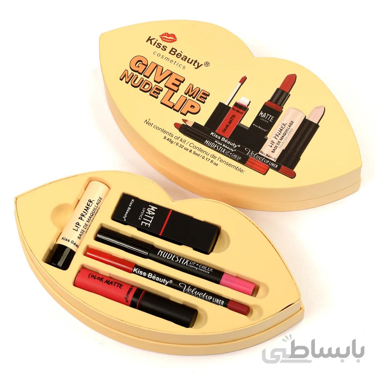 پک آرایش لب کیس بیوتی Kiss Beauty