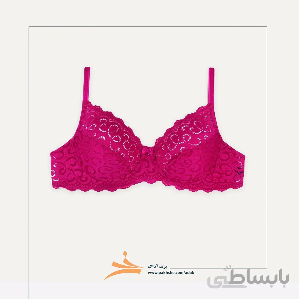 سوتین دانتل قطره اشکی فنردار برند آداک کد ۶۵۸