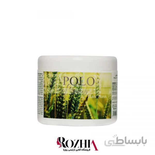 ماسک مو جوانه گندم پلو حجم 550 میل
