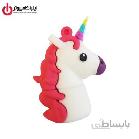 فلش مموری عروسکی کینگ فست مدل HO-11 طرح UNICORN ظرفیت 32 گیگابایت
