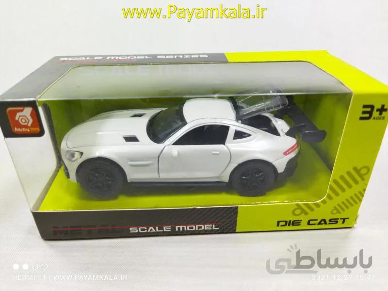 (جعبه دار) اسباب بازی ماشین بنز (3621B) سفید