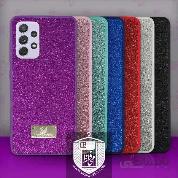 قاب اکلیلی سامسونگ Galaxy A72 طرح swarovski کد SA512