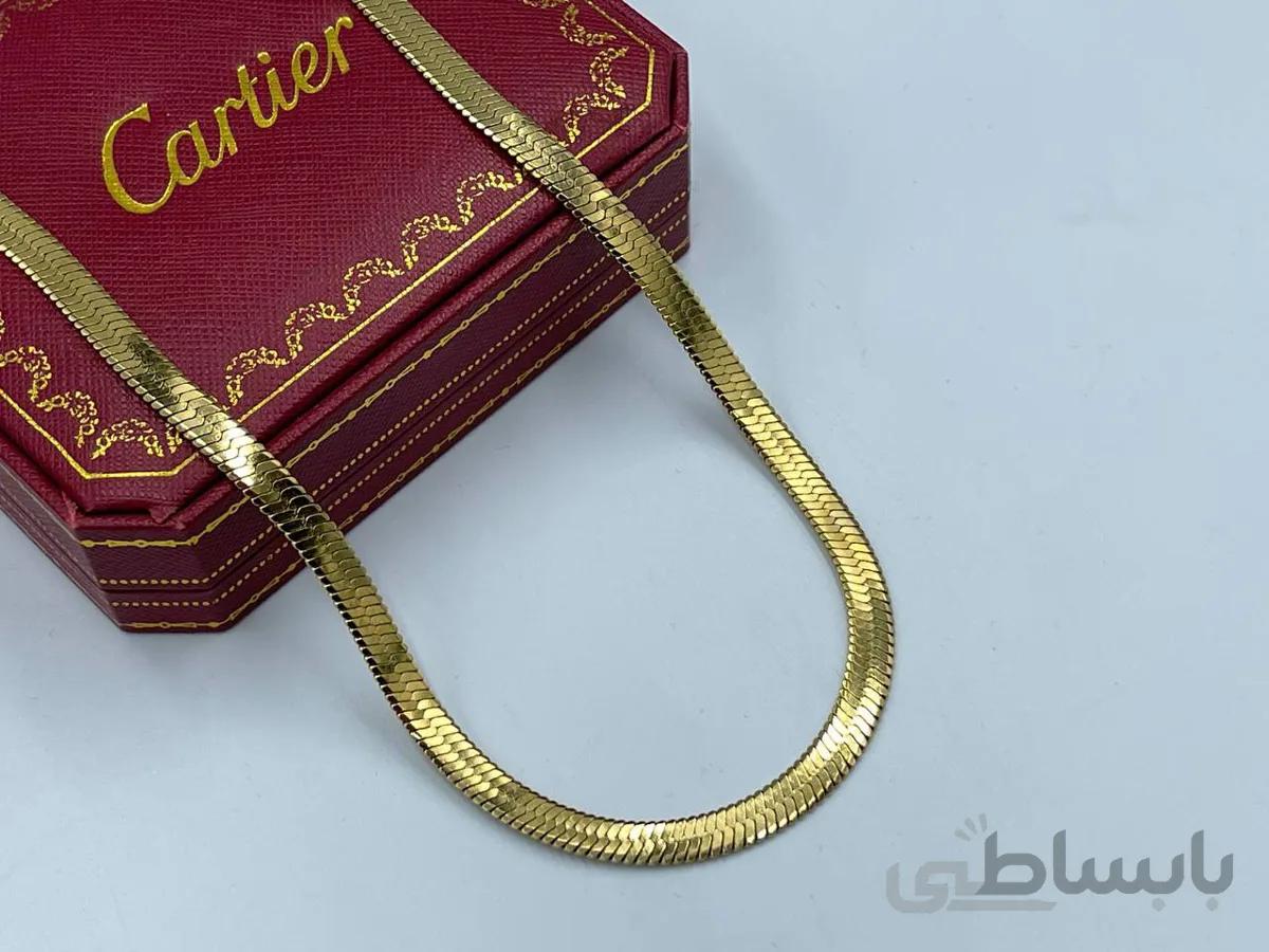 زنجیر ماری 6 میل در دو رنگ طلایی و نقره ای