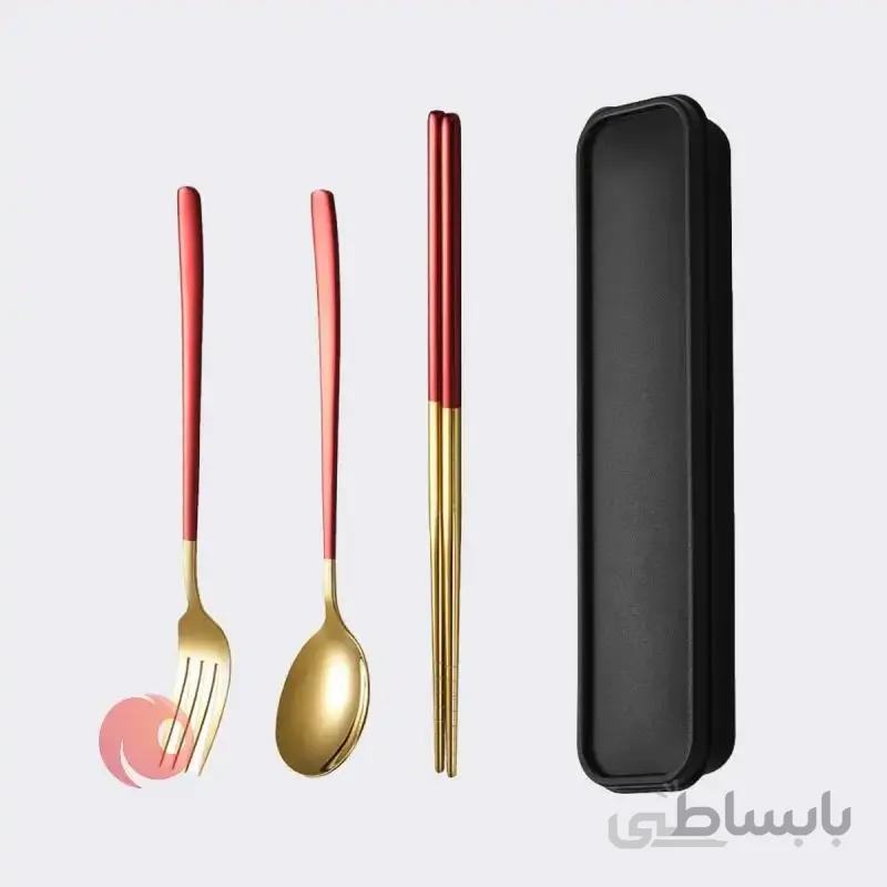 ست قاشق و چنگال قابل حمل