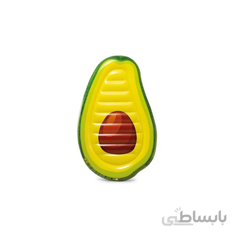 تشک بادی روی آب اینتکس طرح آووکادو مدل 58769
