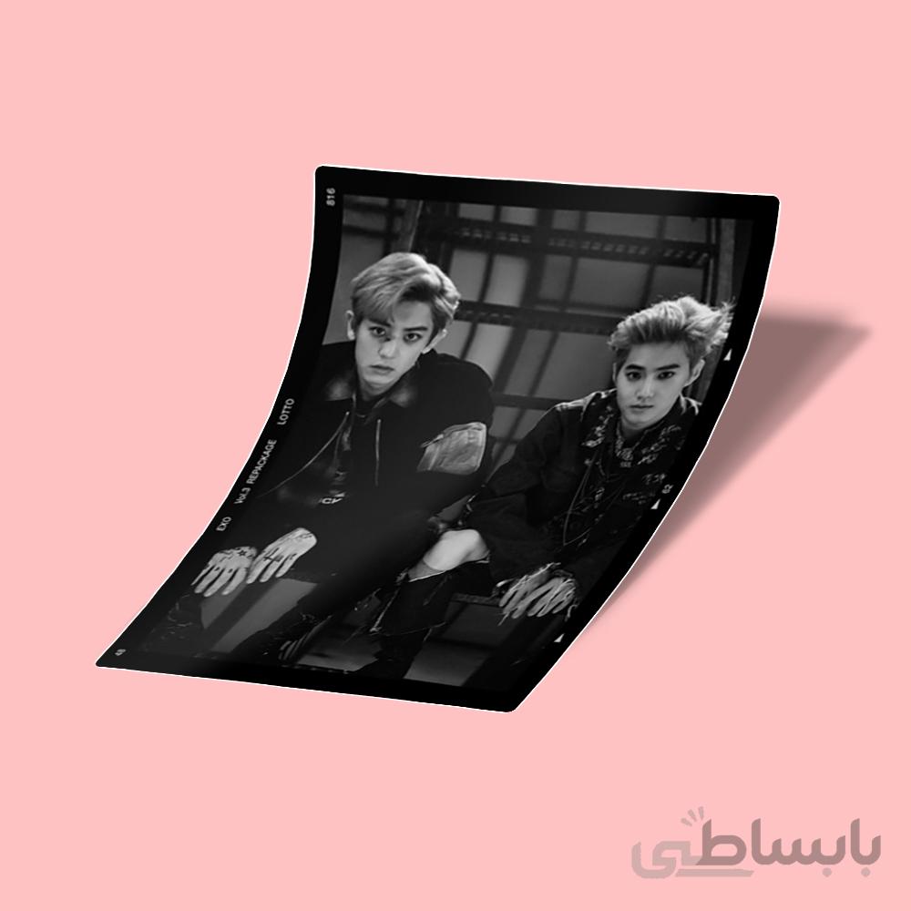 استیکر Exo Lotto - Chanyeol & Suho