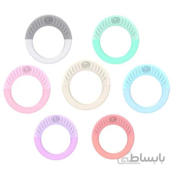 دندانگیر سیلیکونی طرح بیضی تویست شیک Twistshake
