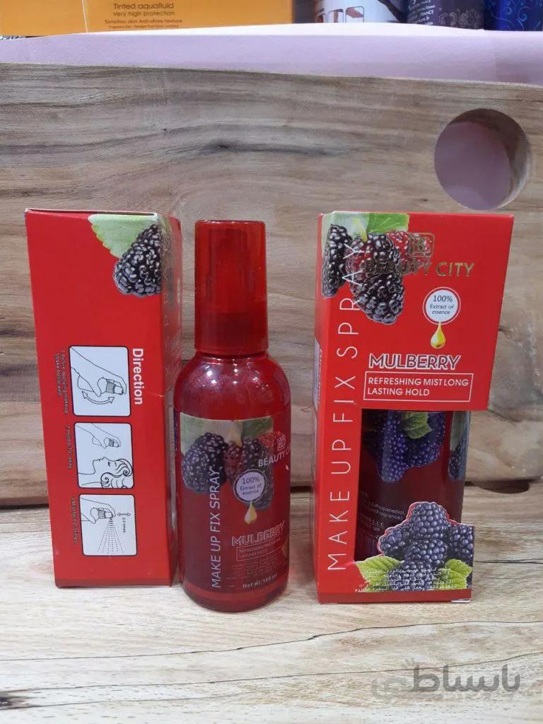 اسپری فیکساتور میوه ای بیوتی سیتی مدل تمشک حجم 160 میلی
