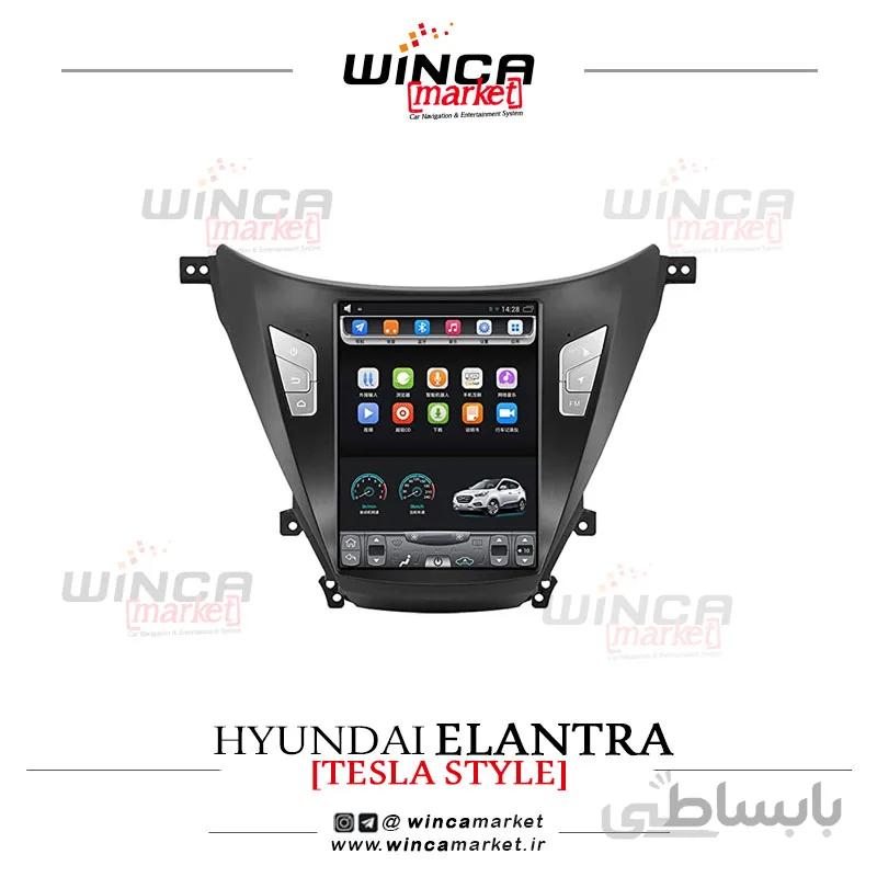 مانیتور النترا elentra فابریک اندروید مدل تسلایی