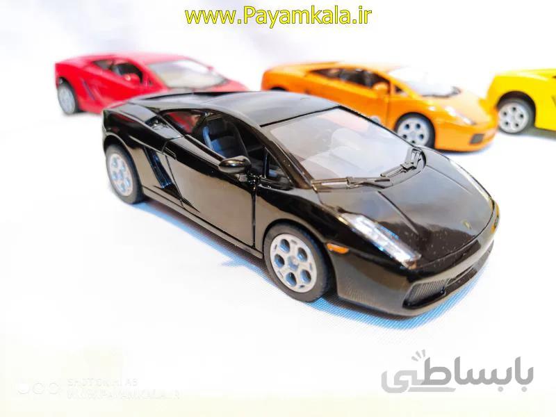 ماشین فلزی لامبورگینی (LAMBORGHINI GALLARDO BY KINSMART) مشکی