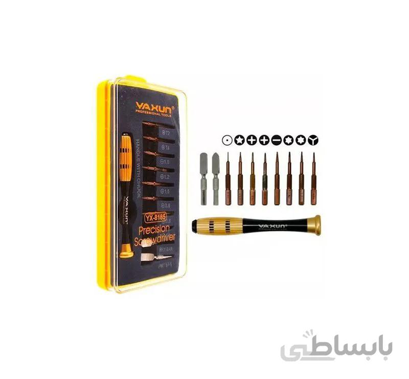 ست پیچ گوشتی 11 تکه یاکسون YAXUN مدل YX 8185