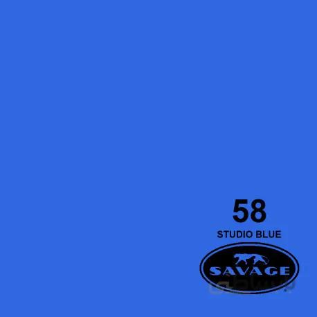 فون کاغذی SAVAGE کد رنگی ‌Studio Blue 58-12