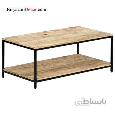 میز جلو مبلی دوطبقه فریازان دکور مدل FM22