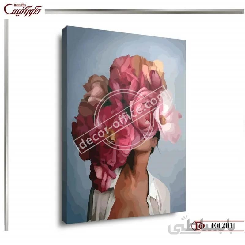 تابلو دیواری چهره مدرن 1201 ا Modern face wall paintings 1201