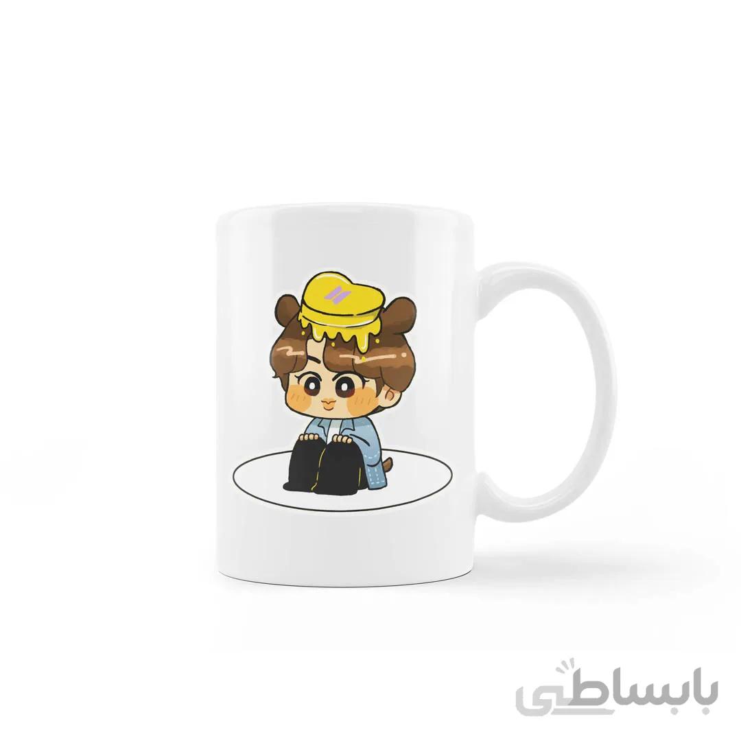ماگ BTS طرح BT21 کد 2040030