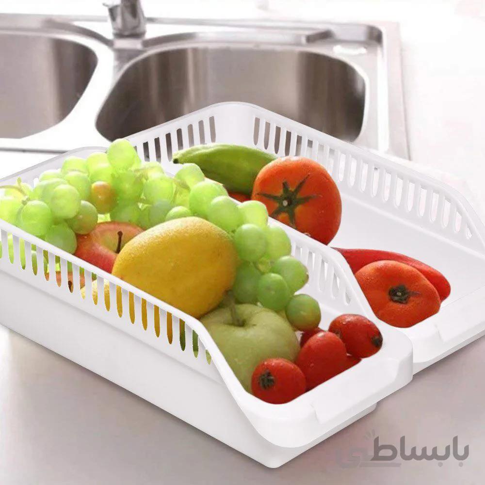 سبد کوتاه نظم دهنده یخچال 2عددی