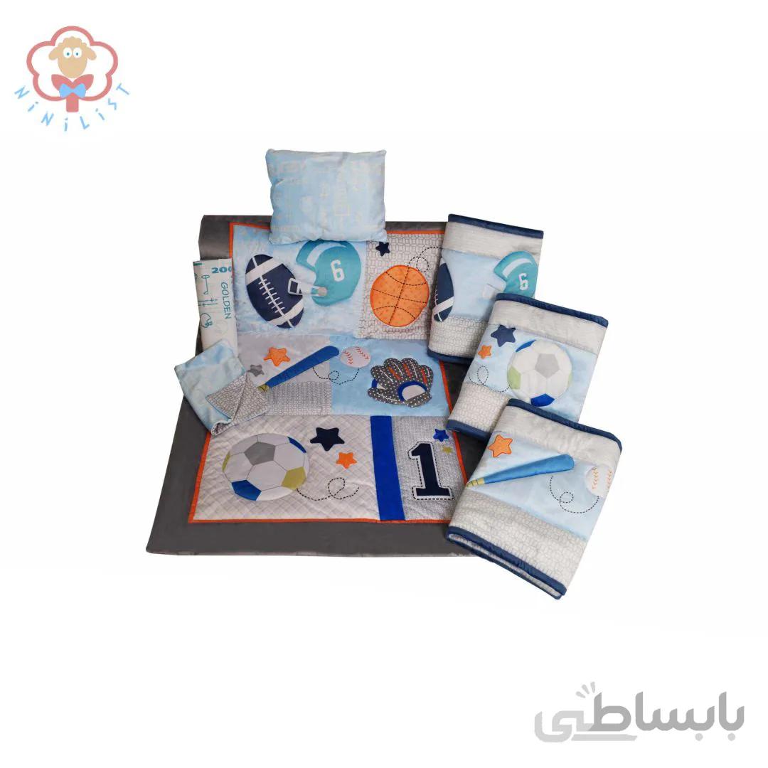 سرویس خواب ۷ تکه Star Game–Blue برند Rose born