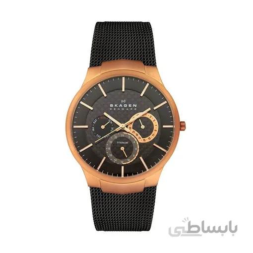 ساعت مچی مردانه اسکاگن skagen اورجینال مدل 809XLTRB