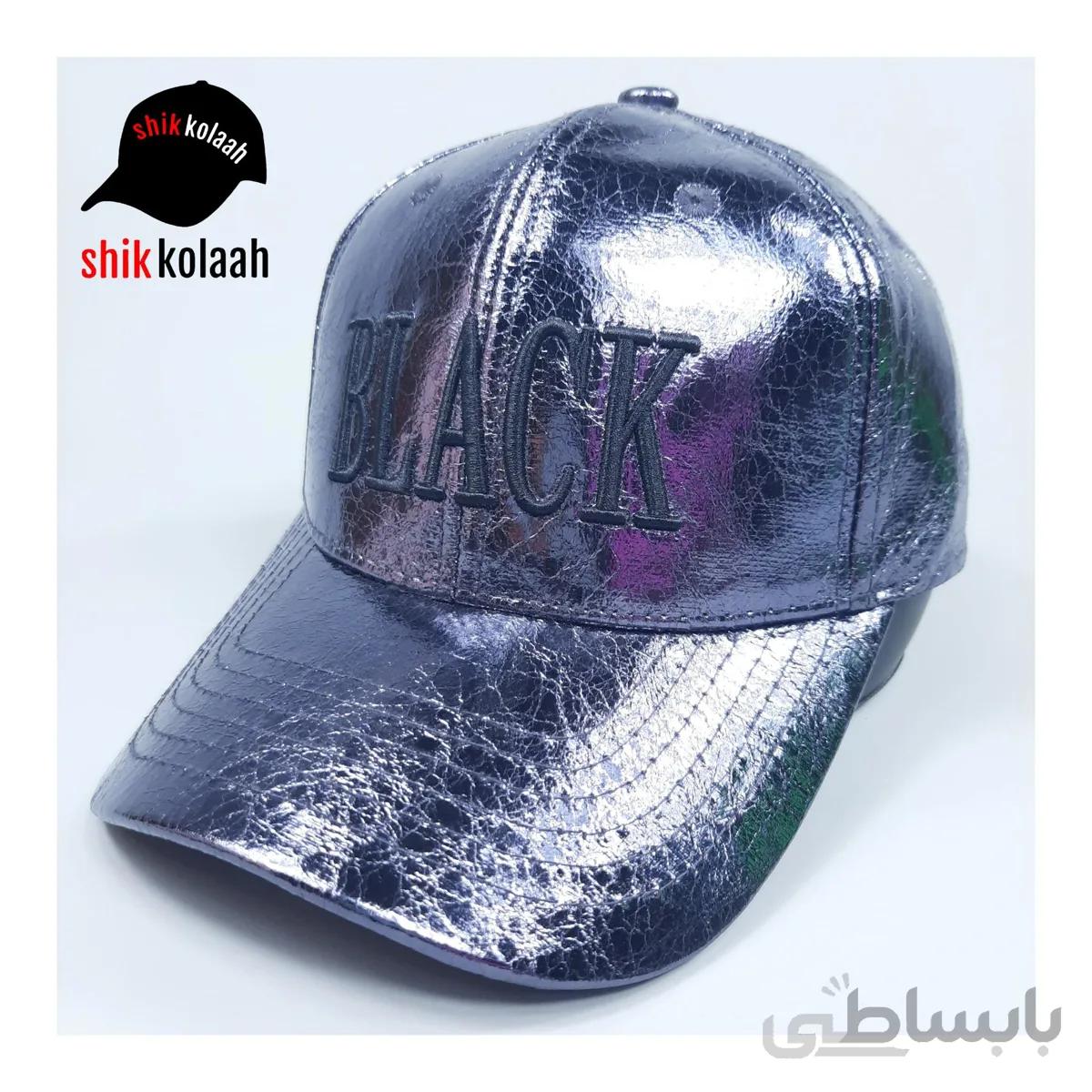 کلاه بیسبالی هولوگرامی BLACK - کد 1164