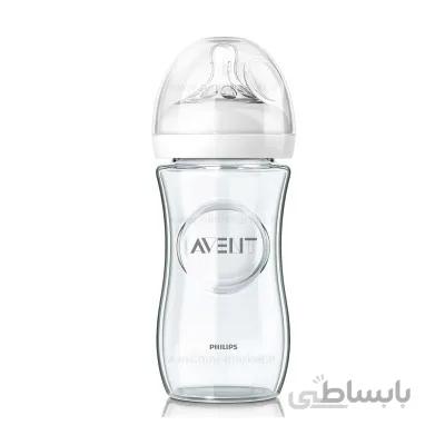 شیشه شیر نچرال پیرکس دو قطره ای 240 میلی لیتر اونت Avent ا Baby bottle code:673/17
