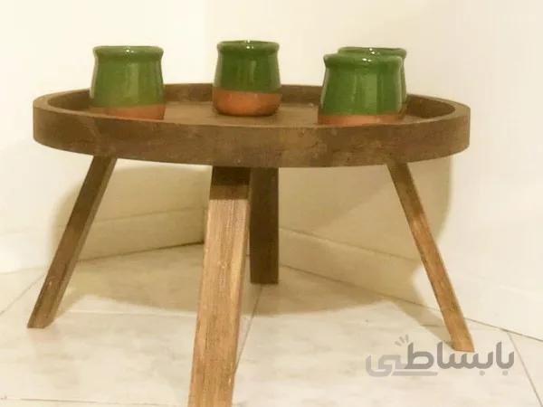 میزعسلی چوب راش