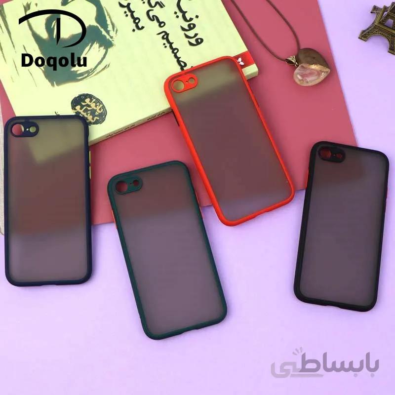 قاب گوشی اپل آیفون Apple iphone 7 مدل پشت مات محافظ لنزدار