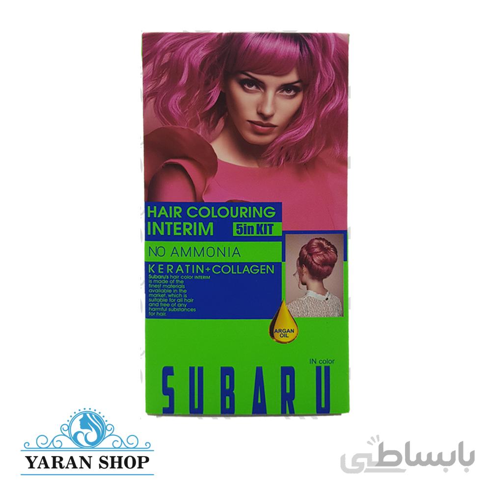 کیت رنگ ژله ای سوبارو صورتی 8.53 subaru best pink