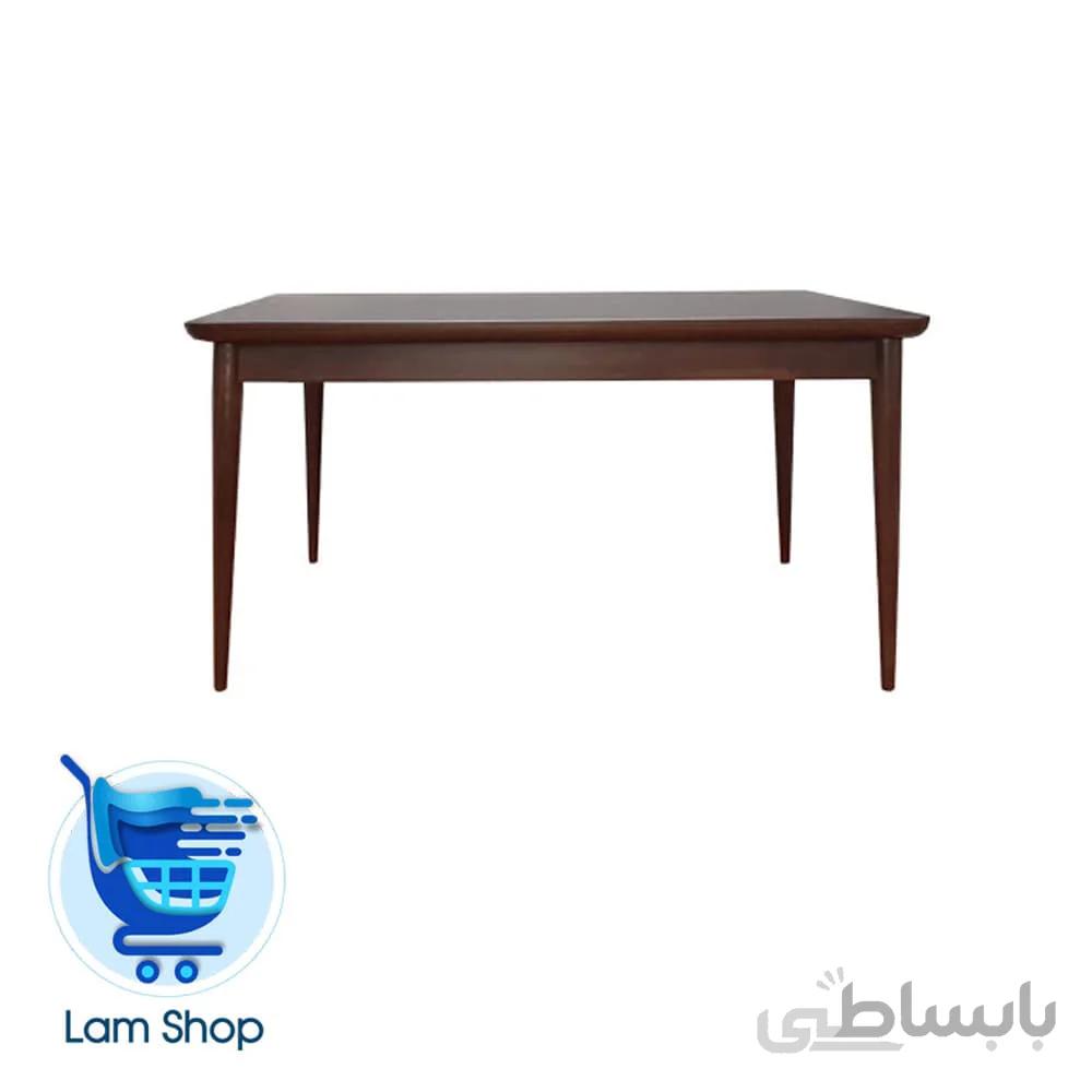 میز مستطیل ۱۴۰×۸۰ چوبی تریا Teria140 نظری