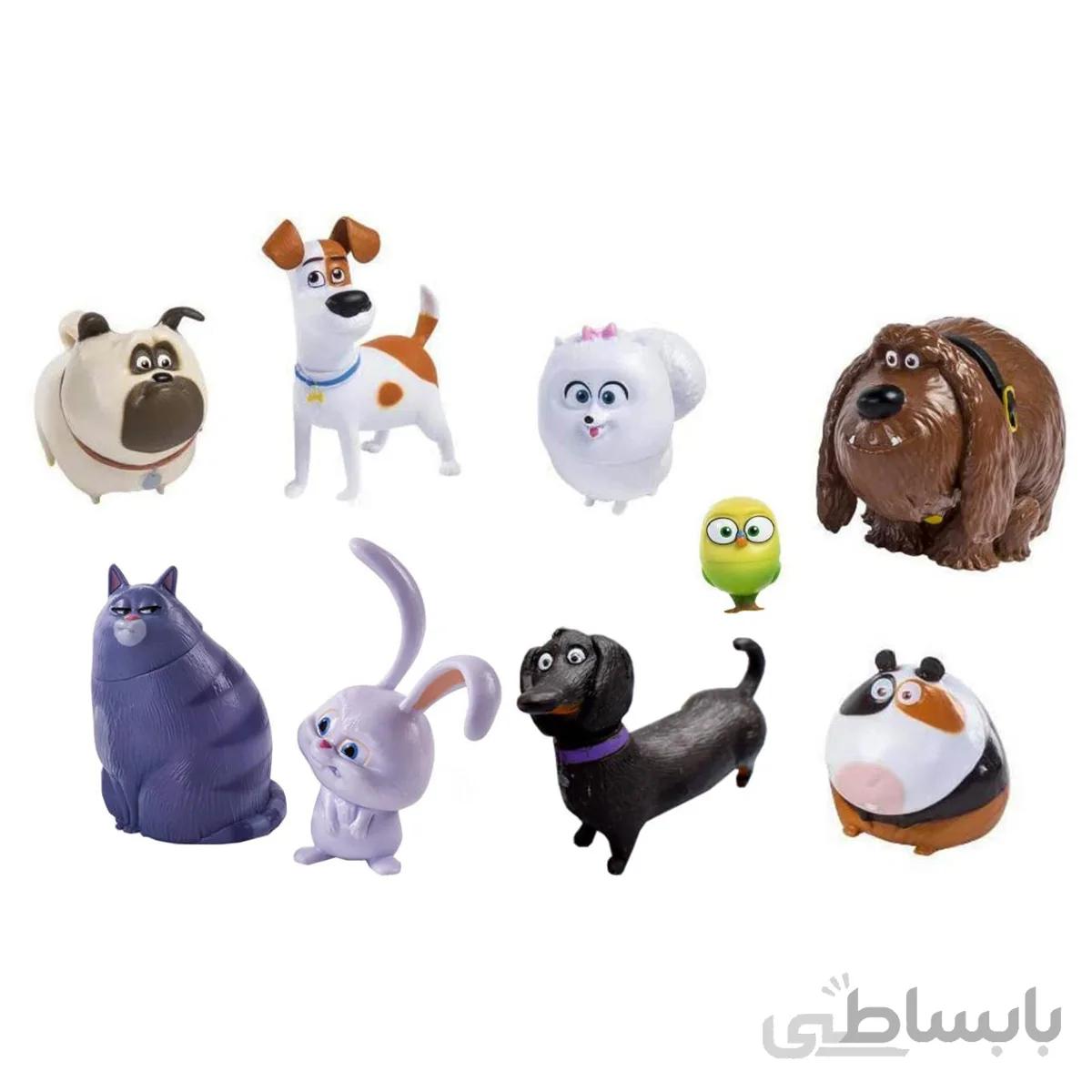 فیگور مدل زندگی مخفی حیوانات خانگی بسته 9 عددی
