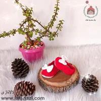 پاپوش بافتنی کودک ( کد 30417 )