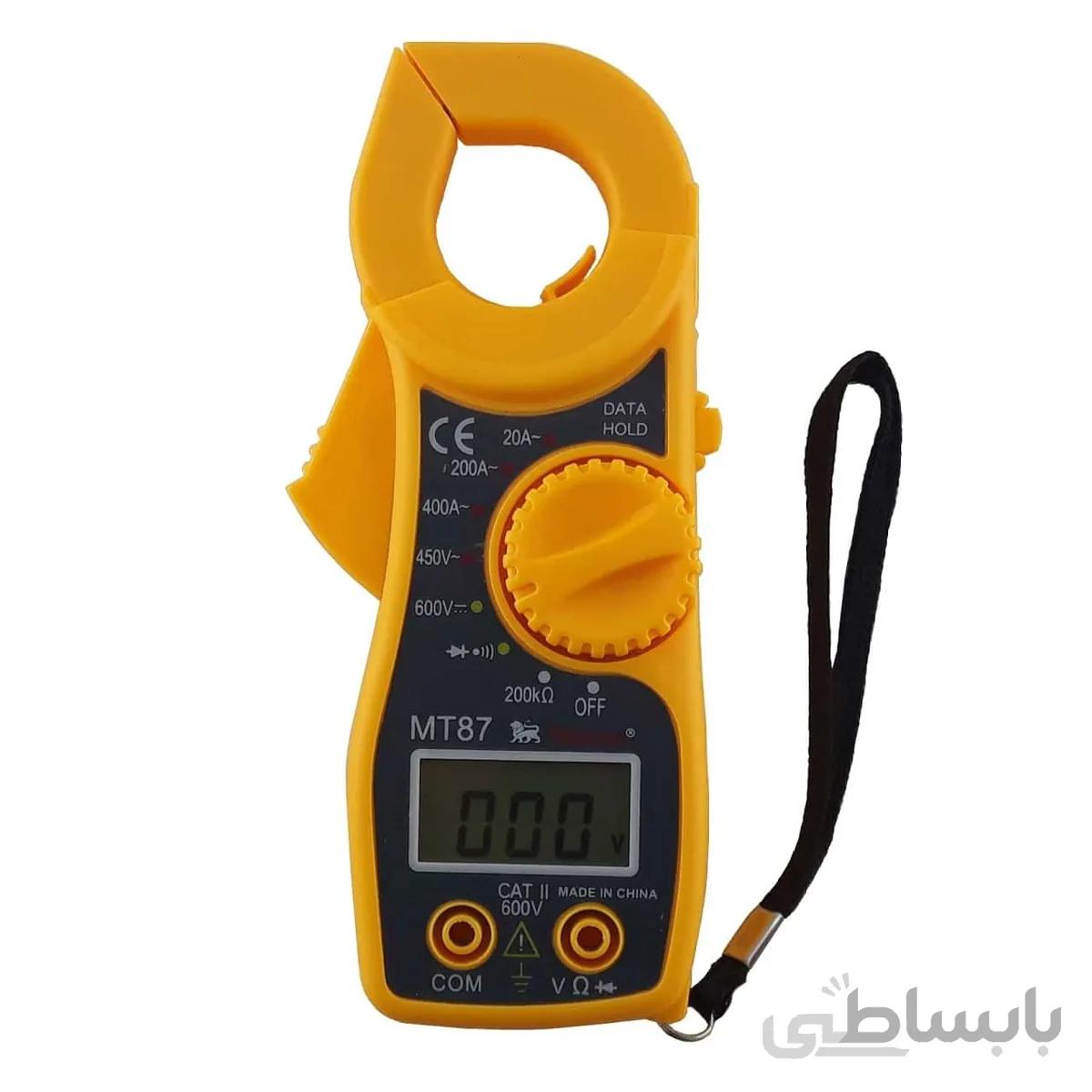 مولتی متر کلمپی چینی مدل ام تی MT87 ا Digital Clamp Meter MT87