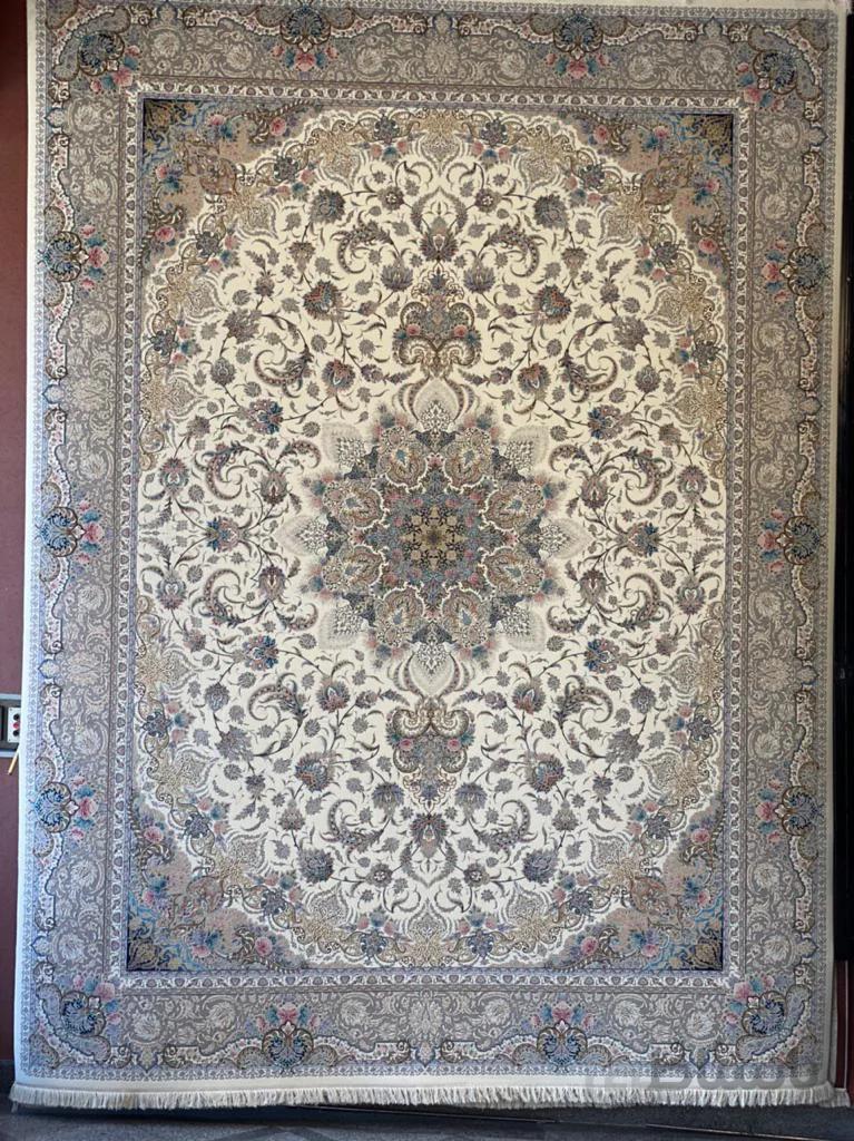 فرش ستاره کویر یزد 1000 شانه تراکم 3600 طرح E-041-2003 ا kavir yaz E41