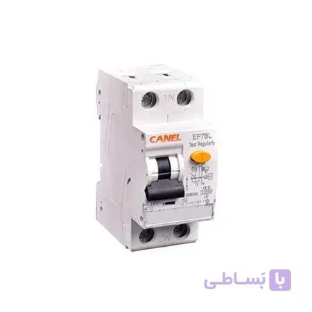 کلید محافظ جان RCCB و 2 پل نول دار 32 آمپر 30mA حساسیت کانل