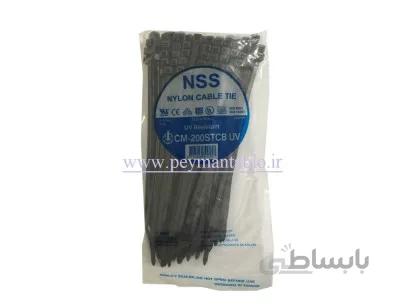 بست کمربندی سایز 4.8*200 میلیمتر (UV) ضد آفتاب (NSS)