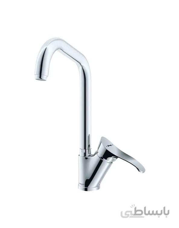 شیر آشپزخانه لرد سفید کروم شودر ا Lord White Chrome Kitchen