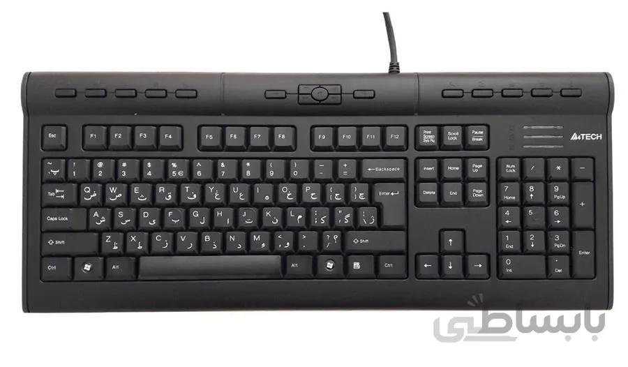کیبورد ای فورتک مدل KL-7MUU ا A4Tech KL-7MUU Keyboard