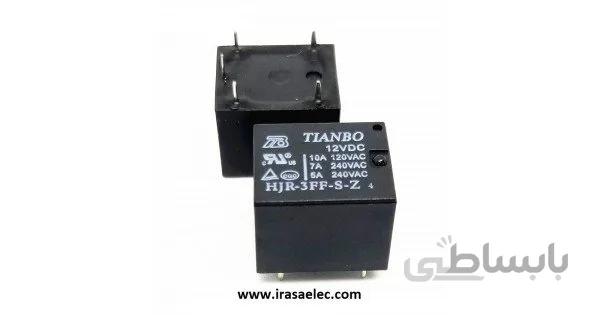 رله 12 ولت تک کنتاکت