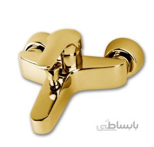 شیر حمام سزار طلایی - کد 13511