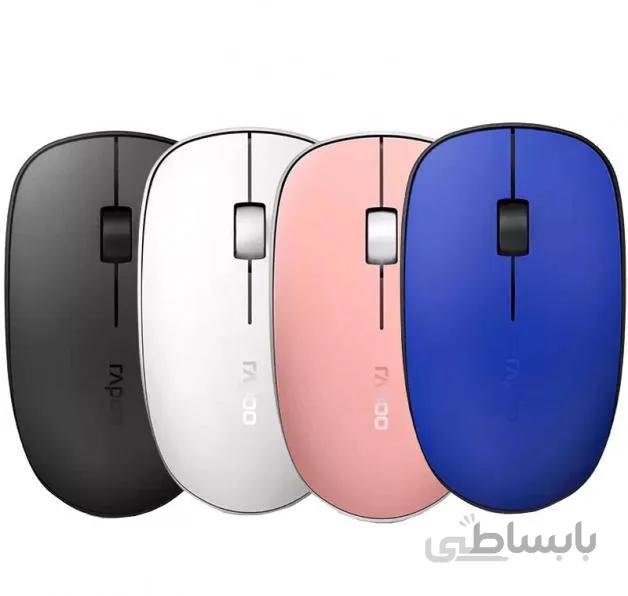 ماوس بی سیم رپو M200 بی صدا ا Rapoo M200 Wireless Optical Mouse