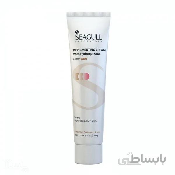 کرم روشن کننده حاوی هیدروکینون سی گل ا Seagull Depigmenting Cream With Hydroquinone 40g