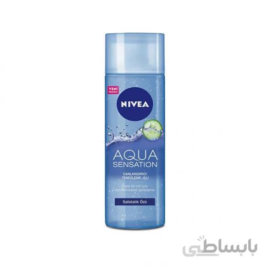 ژل شستشوی صورت نیوا Nivea مدل Aqua Sensation حجم 200 میل