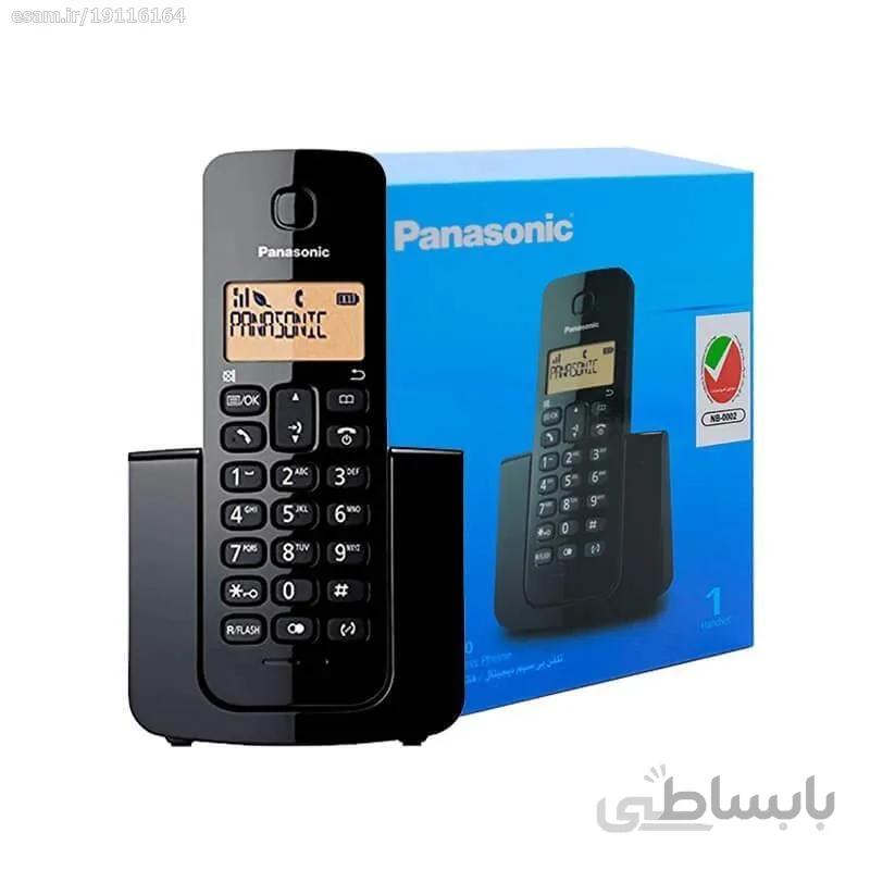 تلفن بیسیم پاناسونیک مدل KX-TGB110 |مشکی ا Panasonic KX-TGB110 Wireless Phone