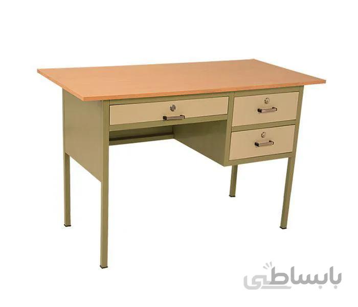 میز معلم سه کشو 120*60