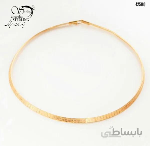 طوق زنانه برند ژوپینگ طرح دار کد: 2955