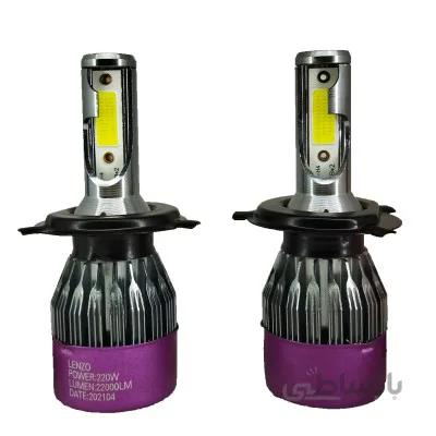 لامپ هدلایت دو طرفه خودرو لنزو مدل L7 پایه H4