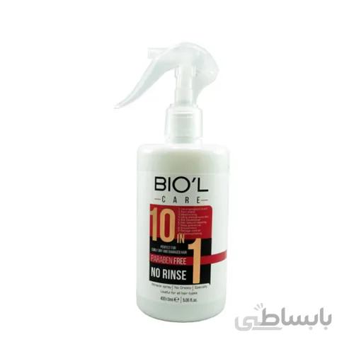 اسپری نرم کننده مو بیول مدل 10IN1 حجم 400 میلی لیتر ا Biol 10 IN 1 Hair Conditioner Spray 400ml