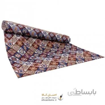 پارچه جاجیم ژاکارد طرح چهل تکه سنتی