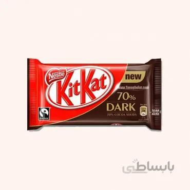 شکلات تلخ کیت کت 4 انگشتی 70 درصد